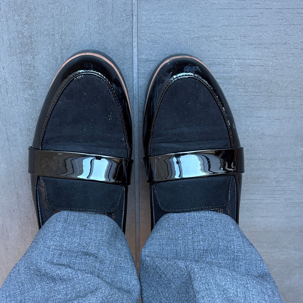 Dr. Scholl’s Black Patent Leather Loafers